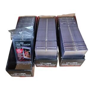 66 Ultra Pro Collector Card Holders 
One touch Magnetic Closure 
Ultra Clear